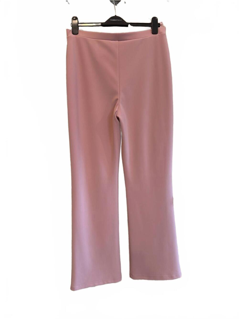 NEW FRANK LYMAN women's pull-on pants in blush